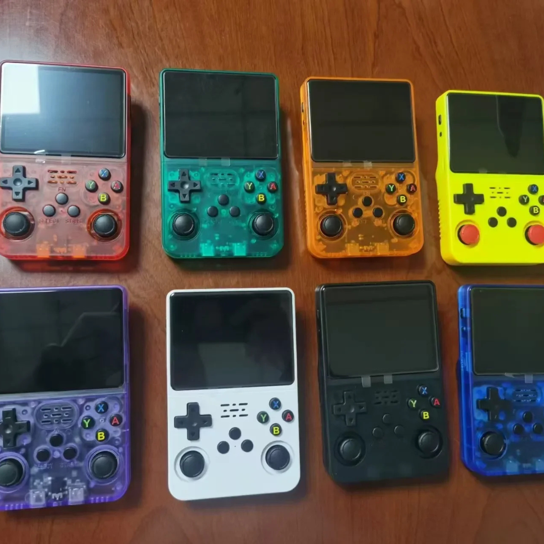 Retro Handheld Game Console 128GB Linux System 3.5 Inch IPS Screen 15000 Games Portable Pocket Player